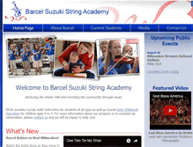 Tablet Screenshot of barcelsuzuki.com